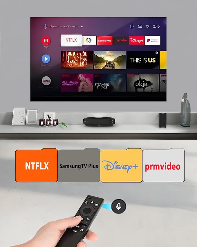 BN59-01385A Voice Universal Remote Control Replacement， - Image 4