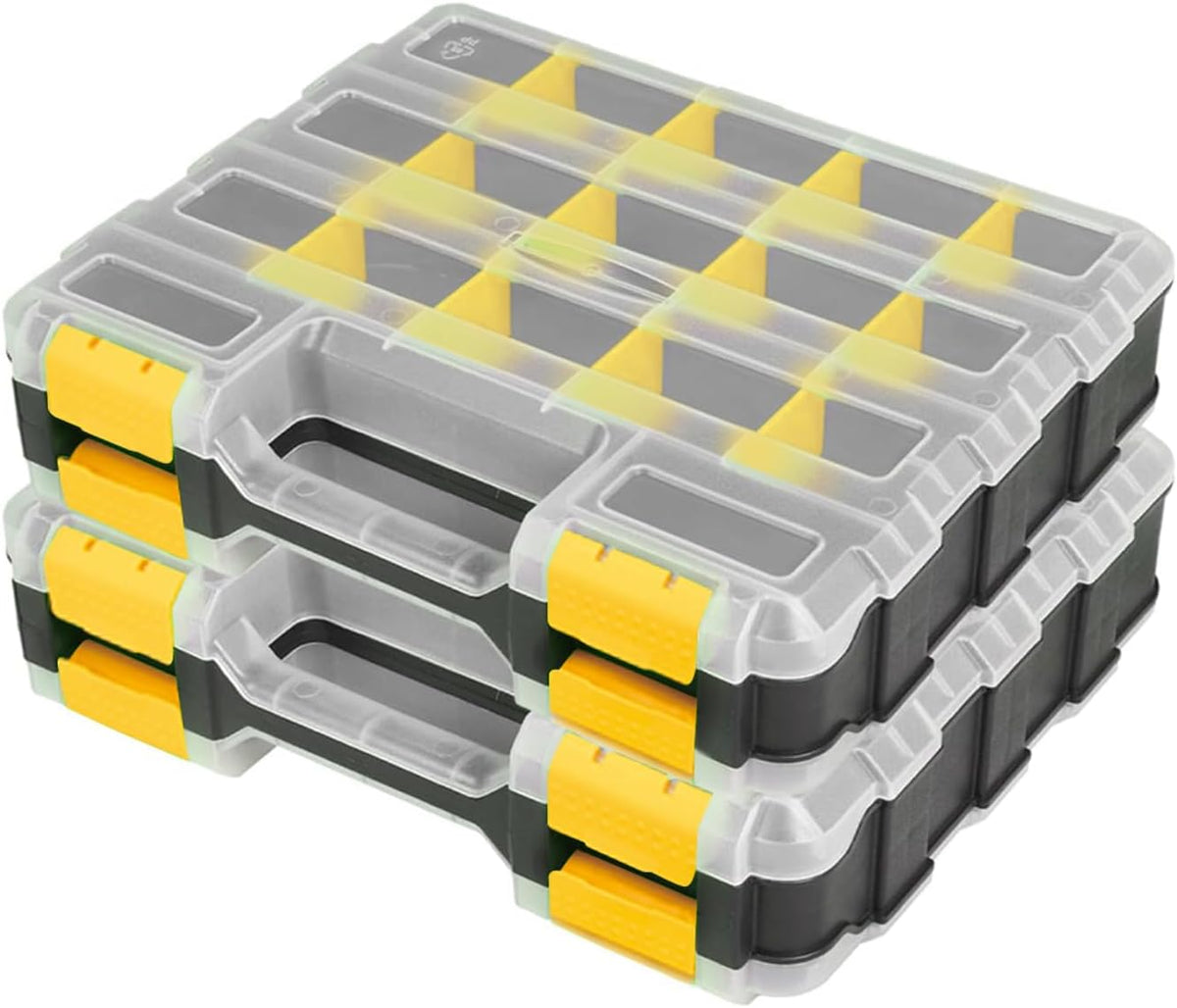 aidy-pro tools box organizer double side 34 compartments, main product view