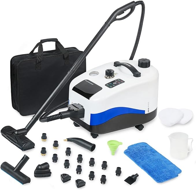 Reliable Brio Plus 410CC Steam Cleaner, 28 Accessories, 72 PSI Pressure by Reliable
