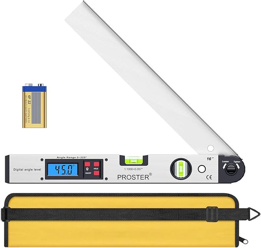 Proster 0-225° Digital Angle Finder Protractor by Proster