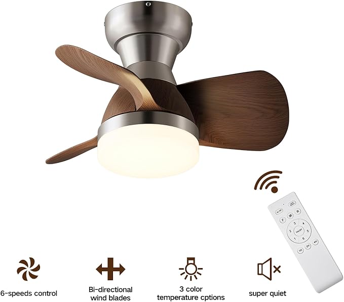 Myleoron 20 Inch Ceiling Fan - Image 2