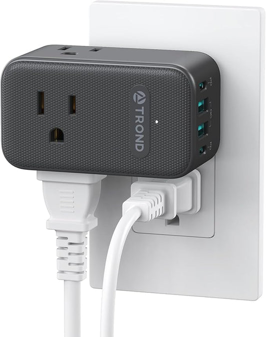 TROND Multi Plug Outlet Extender, 3 AC Outlet Adapter by TRONDOfficial