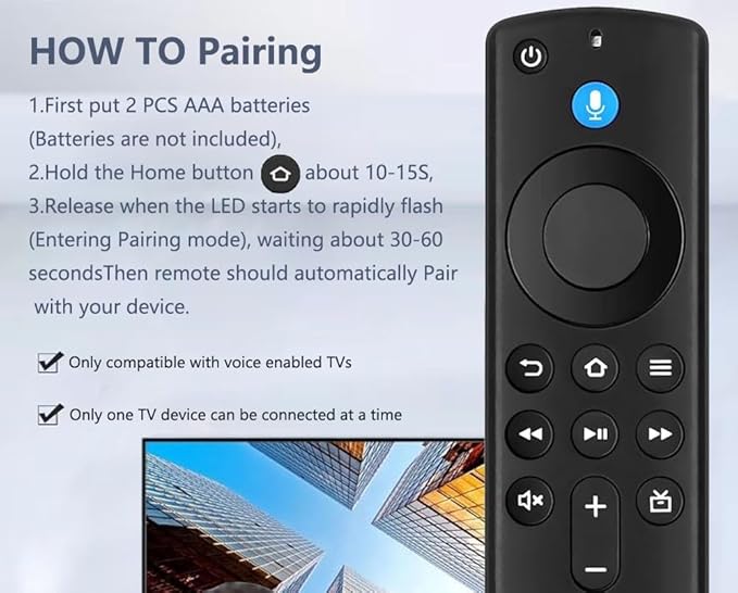 New Replacement Voice Remote for Stick 4K TV, forTV 3rdGen, forTV Stick/ 4K - Image 4