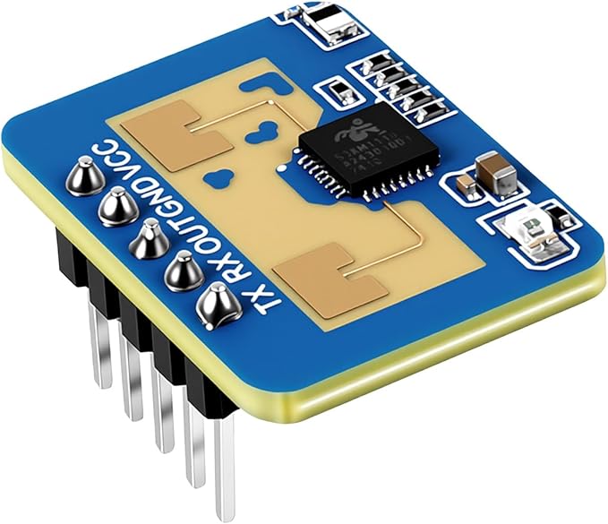 XIITIA 1pc LD2410C Human Presence Radar Sensor Module HLK-LD2410 Sensor Module by XIITIA