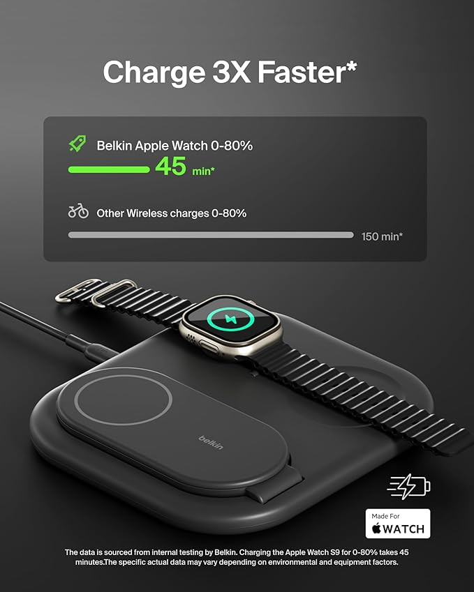 Belkin 3-in-1 MagSafe-Compatible iPhone Charger - Image 3