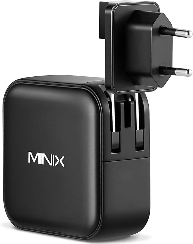 MINIX NEO P3 100W Turbo 4-Port GaN Wall Charger, 3 x USB C port Fast Charging - Image 3