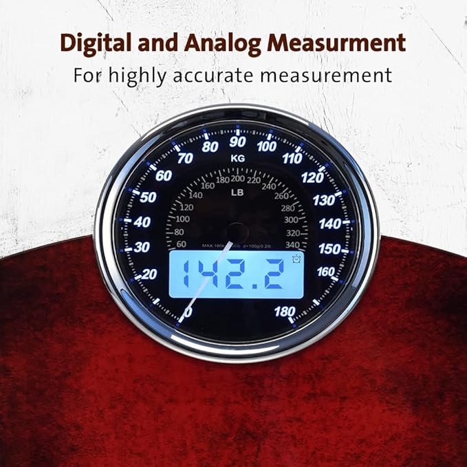 EILISON Highly Advance 2-in-1 Digital & Analog Weighing Scale - Image 2