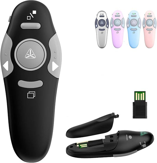 QUI Presentation Clicker Wireless Presenter Remote Clicker by QUI