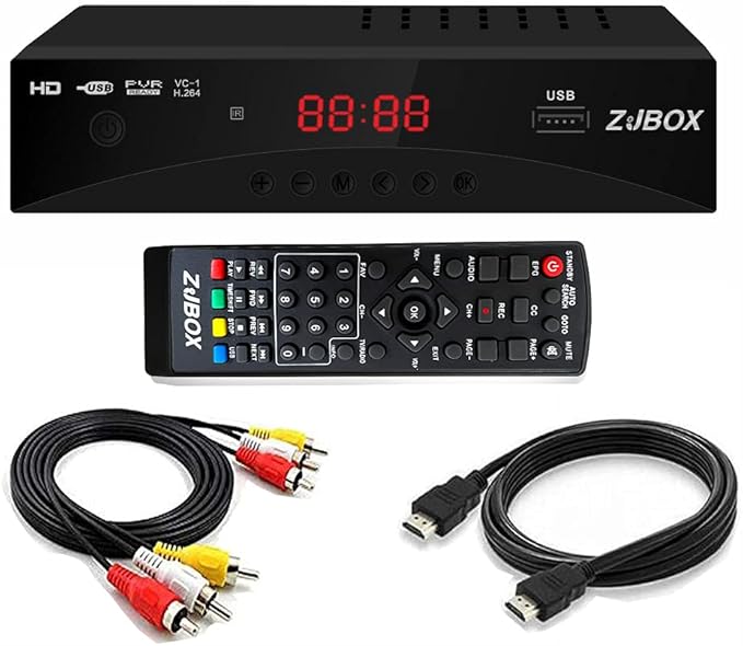 Digital TV Converter Box, ATSC Tv Tuner by ZJBOX