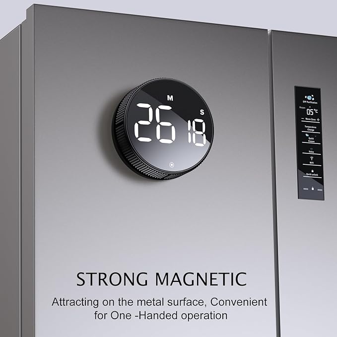 BlueSnail Kitchen Timer with LED Digital Display Smart Efficana - Image 4