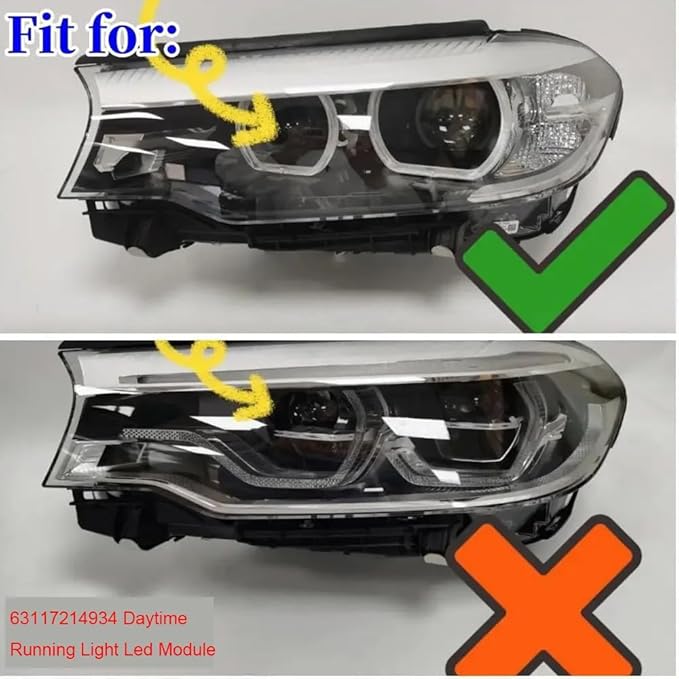 SOCAL-LED LIGHTING 63117214934 Daytime Running Light DRL Headlight Insert Diode - Image 4
