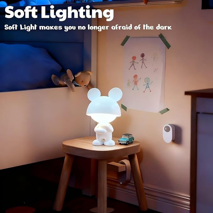 ShonlPin Night Light for Kids, Rechargeable Table Lamp, Touch Lamps for - Image 6