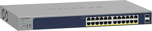 NETGEAR 26-Port PoE Gigabit Ethernet Smart Switch by NETGEAR