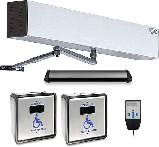 Olideauto ADA Automatic Door Opener Touchless Sensor Open Door+2PCS Wired by Olideauto