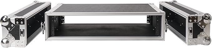 Sound Town 2U PA/DJ Rack/Road Case, - Image 2