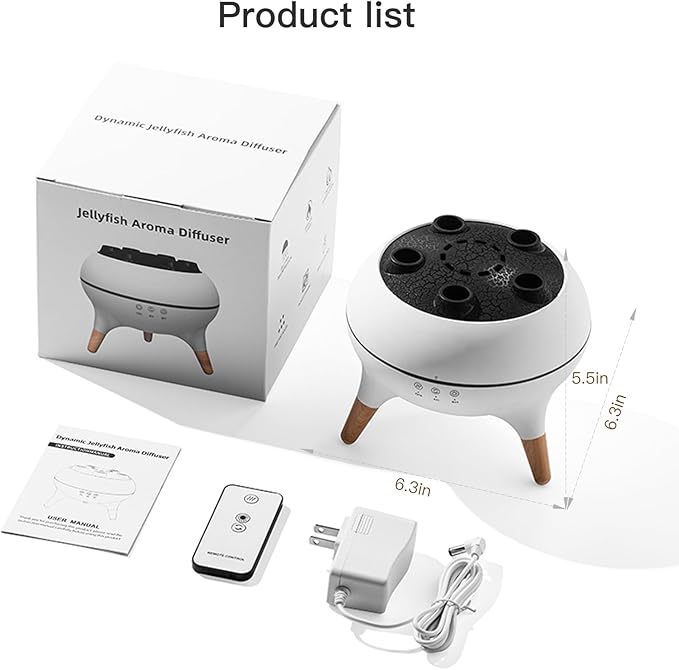 Essential Oil Diffuser 250ML, Jellyfish Diffuser Air Humidifiers Sound Pickup - Image 9