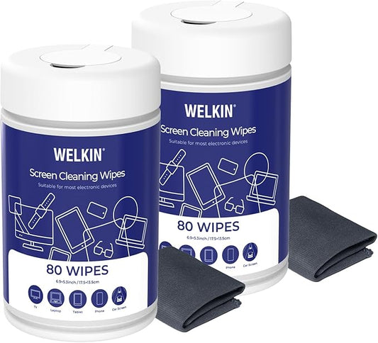 WELKIN 80 * 2 Electronics Cleaning Wipes by WELKIN