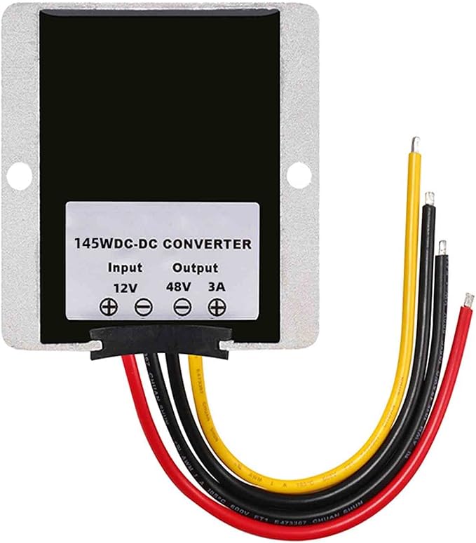 MGGi DC Booster Voltage Regulator, 12V Step Up to 48V 3A 145W Converter Boost - Image 3