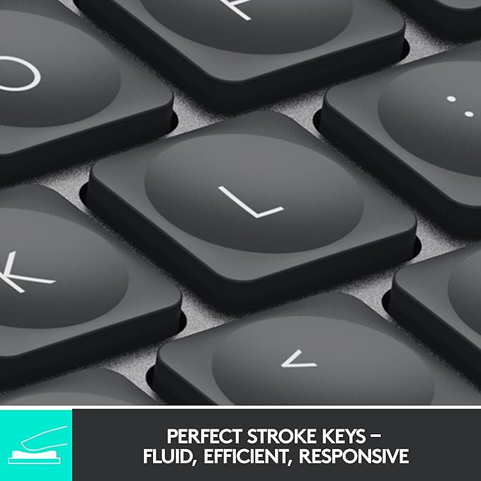 Logitech MX Keys Mini Minimalist Wireless Illuminated Keyboard, Compatible - Image 2