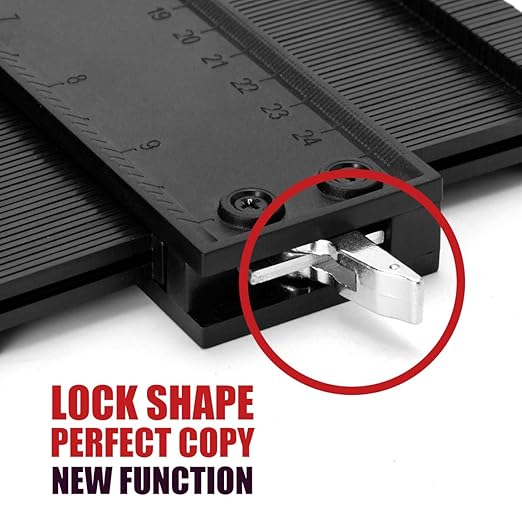 Saker Contour Duplication Gauge-Adjustable Lock -Precisely Copy Irregular Shape - Image 3