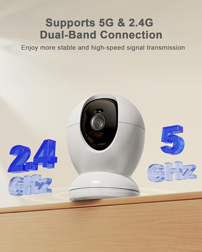 usogood 2.5K Indoor Camera for Home Security, 360° Security Camera Indoor - Image 2