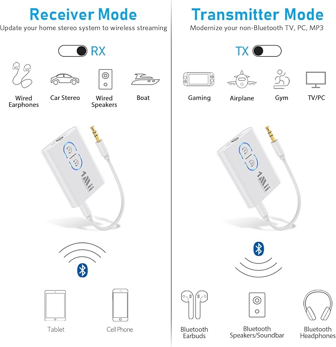 1Mii Bluetooth Transmitter Receiver - Image 2