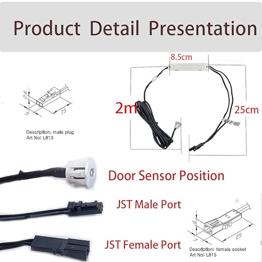 VST Motion Sensor Light Switch, IR Sensor Switch Door Activated Light Switch - Image 2