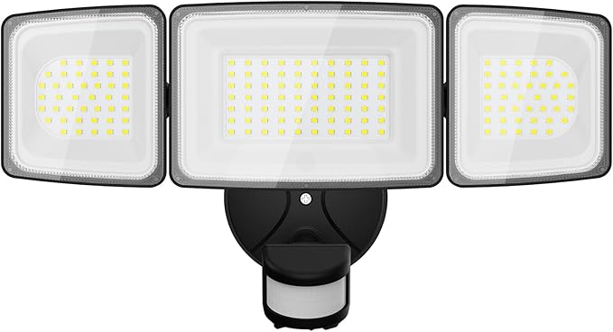 Onforu 100W LED Security Lights Motion Sensor Light Outdoor, 9000lm Super by Onforu