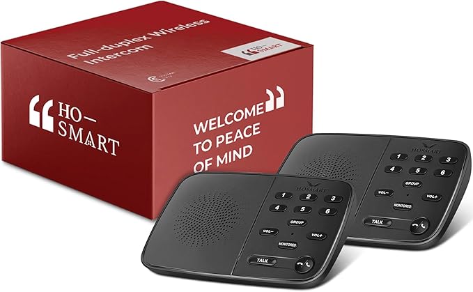 Hosmart UltraSpeak Intercoms Wireless by HHOSMART