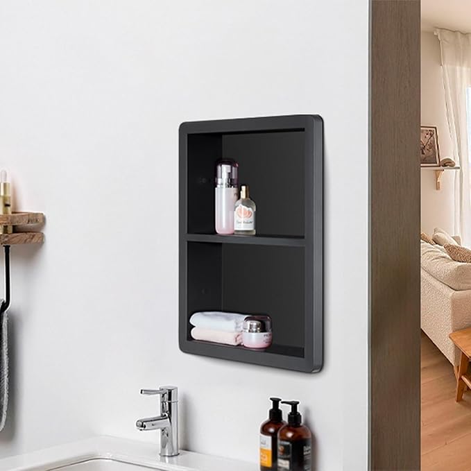 Shower Niche 14x18, Recessed Medicine Cabinet Without Mirror, 304 Stainless - Image 5