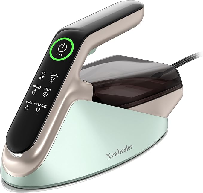 Newbealer Steam Generator Iron, 1500W Turbo Steamer by Newbealer