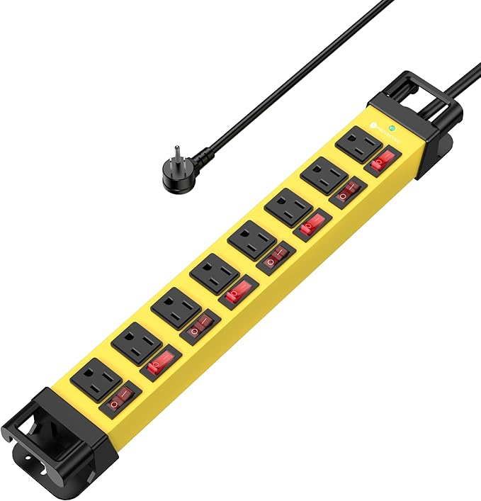 Power Strip with Individual Switches by ANNQUAN