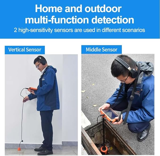 PQWT L4000 Underground Water Leak Detectors Indoor Outdoor Wall Water Pipe - Image 2