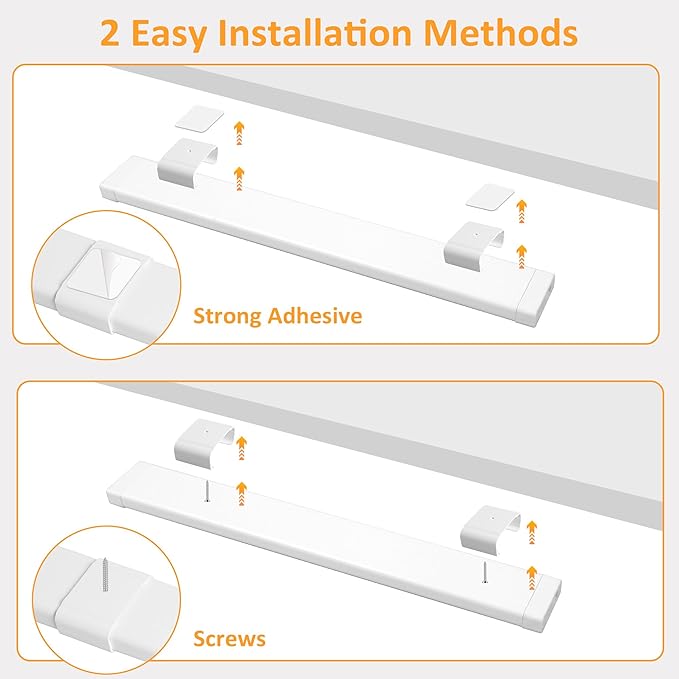 maylit Under Cabinet Lighting Plug in, 14 Inch Linkable Ultra Bright LED Light - Image 5
