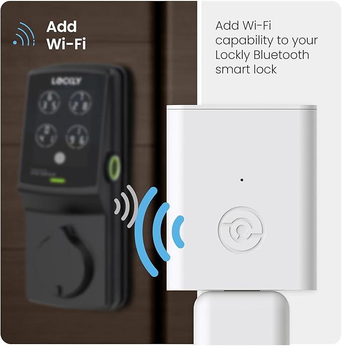 Lockly Secure Link Wi-Fi Hub for Smart Lock, Wireless Access Point, Compatible - Image 2