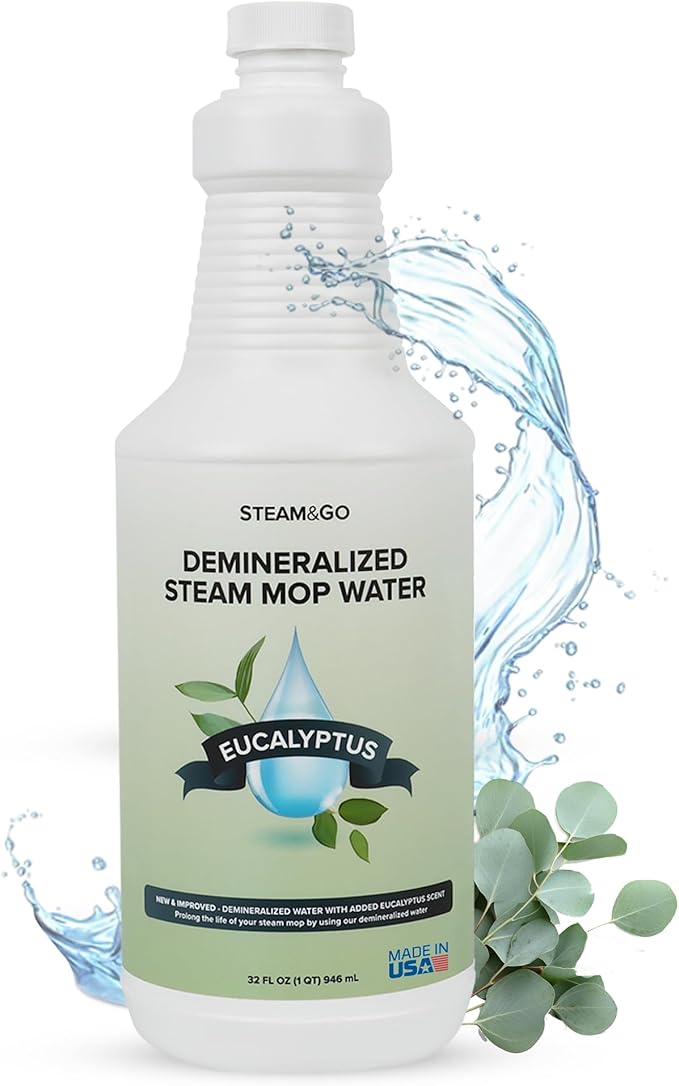 Steam & Go Demineralized Water Cleaning Solution by SteamandGo