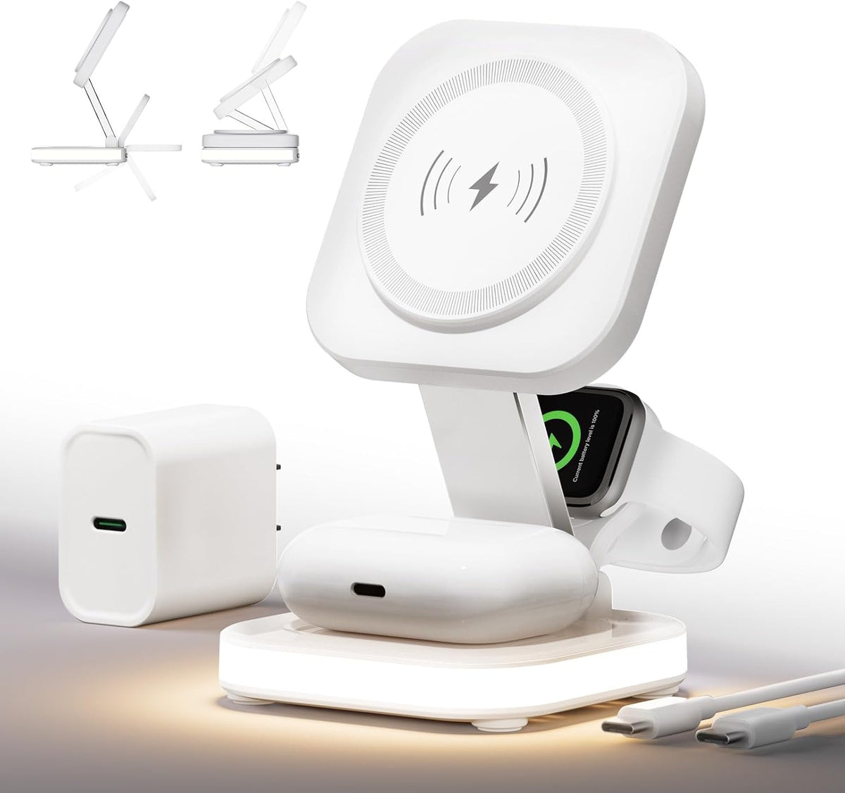 5-in-1 Magnetic Wireless Charging Stand
