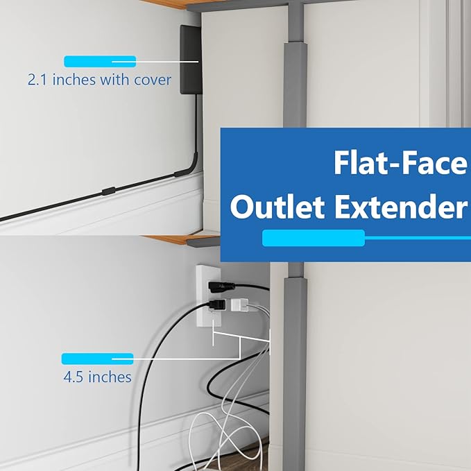 LIDER Flat-Face Outlet Extender - Image 3