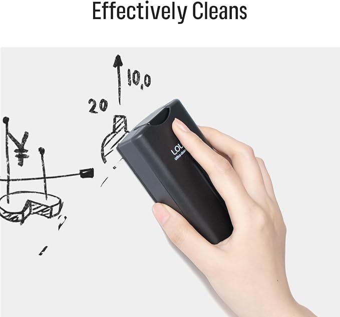 loukin All-in-One Magnetic Dry Erase Eraser, Patent Whiteboard Eraser - Image 3
