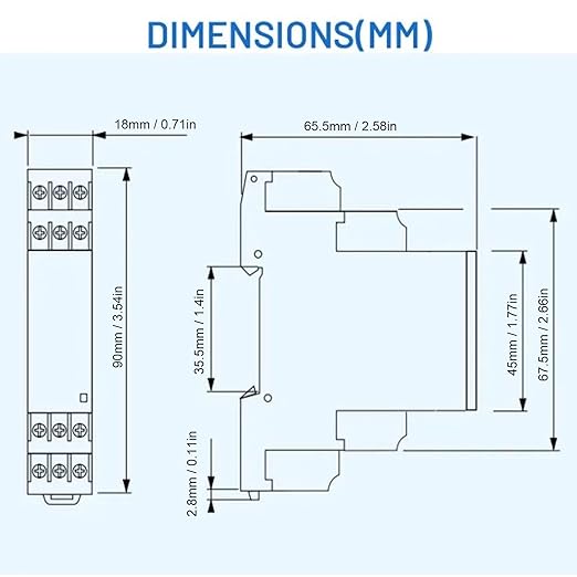 100A 3 Phase Power Meter Energy Consumption Electricity Usage Monitor - Image 4