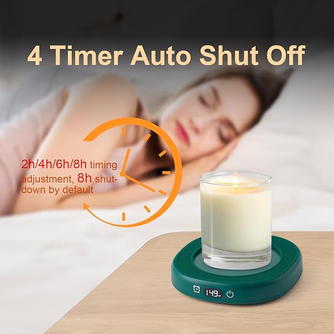 Bsigo Cute Cat Mug Set & Electric Smart Mug Warmer - Image 3