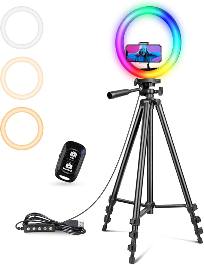 UBeesize 12" RGB Ring Light by UBeesize