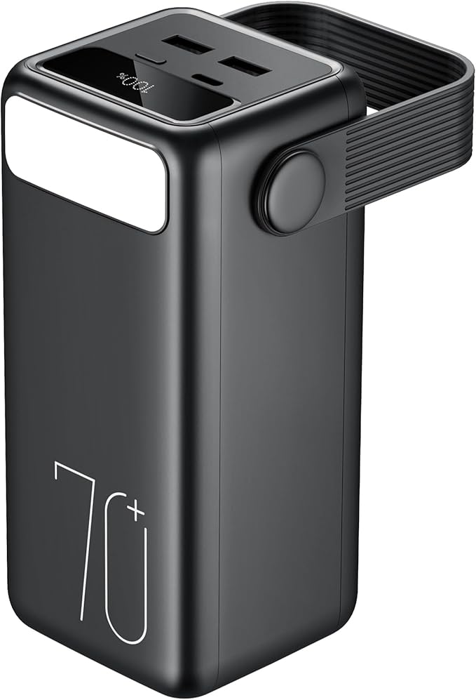 Portable Charger 70000mAh Power Bank, 22.5W Fast Charging USB C Battery Pack by Unknown