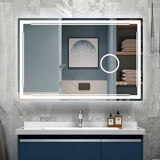 30''X48'' LED Bathroom Mirror by MLTMIRROR