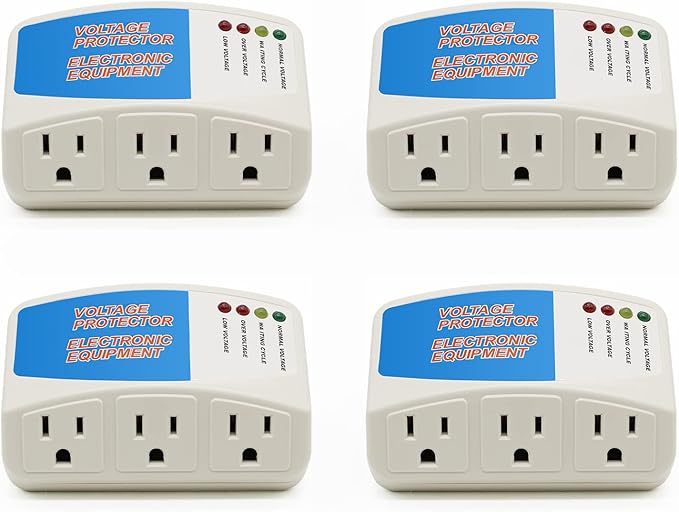 BSEED Surge Protector Home Appliance, 3 Outlet Power Surge Protector, Voltage by BSEED
