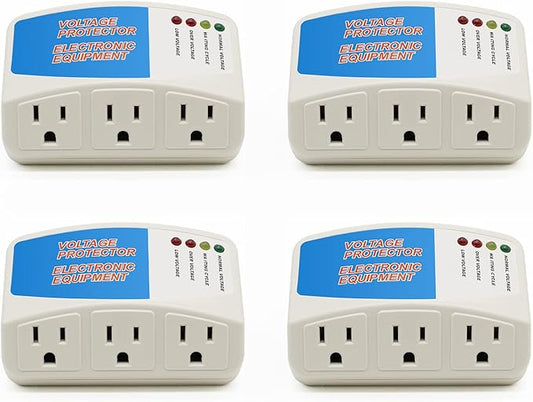 BSEED Surge Protector Home Appliance, 3 Outlet Power Surge Protector, Voltage by BSEED