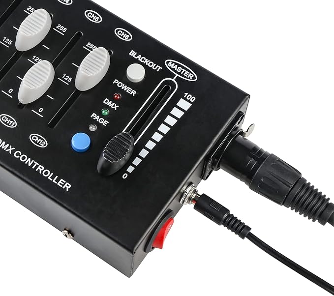 MAD OWL 12 Channel DMX dimming Controller, mini dj Lighting Controller - Image 6