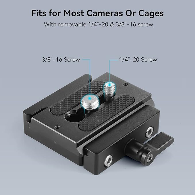 SMALLRIG DSLR and Mirrorless Quick Release Clamp and Plate - Image 3