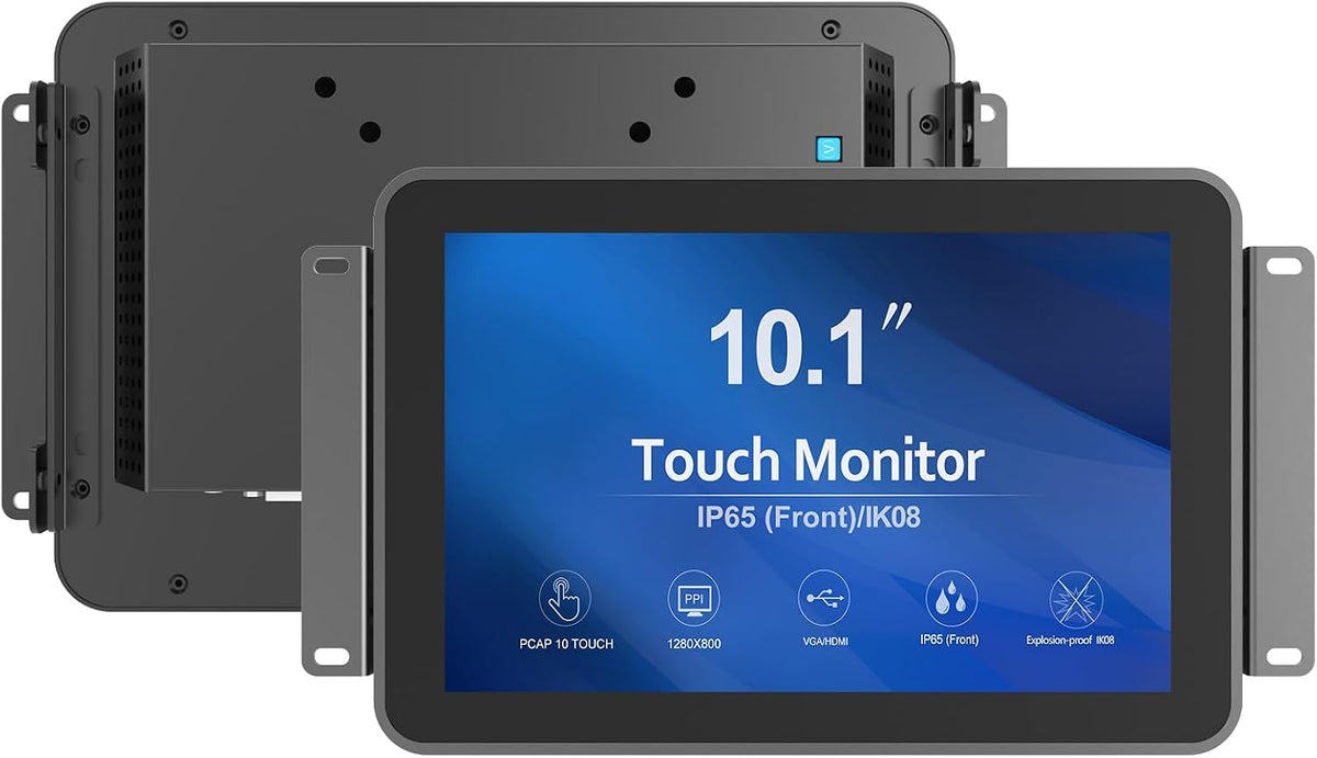 10.1 Inch 1000 Nits Sunlight Readable Multi Touch PCAP Open Frame Touch Screen