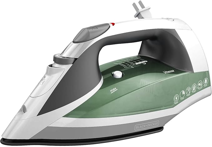 BLACK+DECKER Vitessa Advanced Steam Iron, Even Steam Nonstick Soleplate by BLACKDECKER